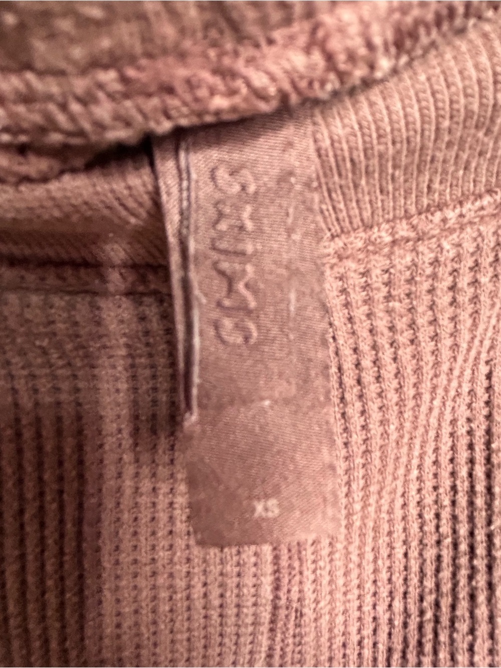 SKIMS Cozy Waffle Knit Lounge Pants Mocha Brown XS - Picture 5 of 11